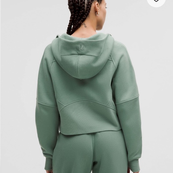 lululemon scuba oversized half zip 
Crater Blue /gold zip - Picture 2 of 9